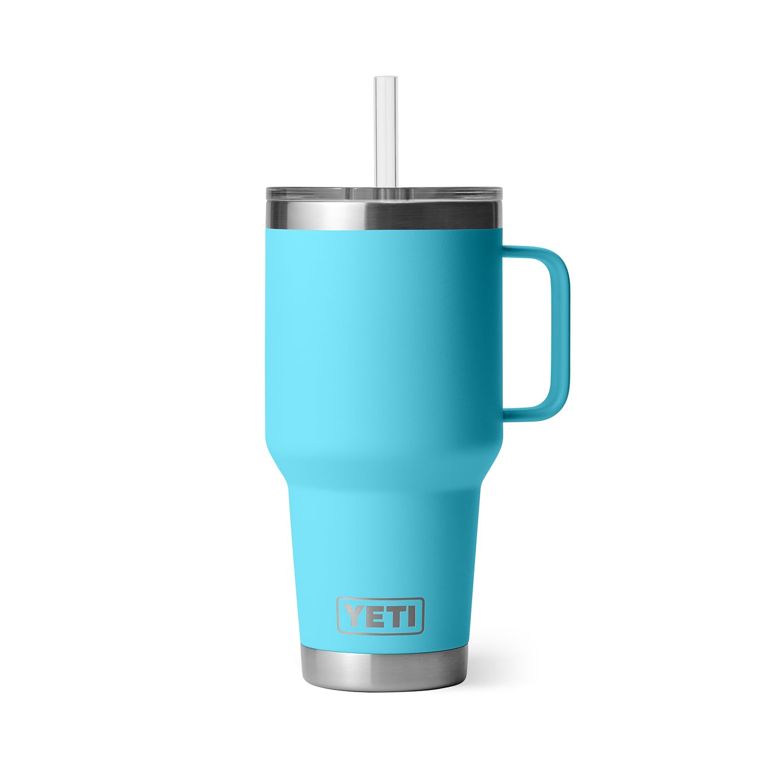 Foto 8 pulgar | Vaso Yeti Rambler De 1 Litro Con Asa Y Tapa Con Pajita, Color Azul Arrecife - Venta Internacional.