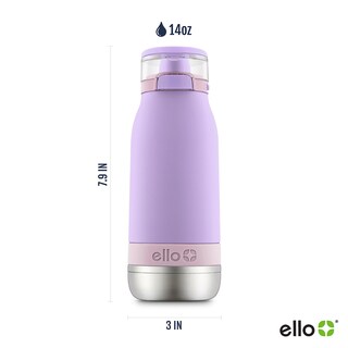 Foto 3 | Botella De Agua Ello Emma De Acero Inoxidable Con Aislamiento Al Vacío De 400 Ml - Venta Internacional.