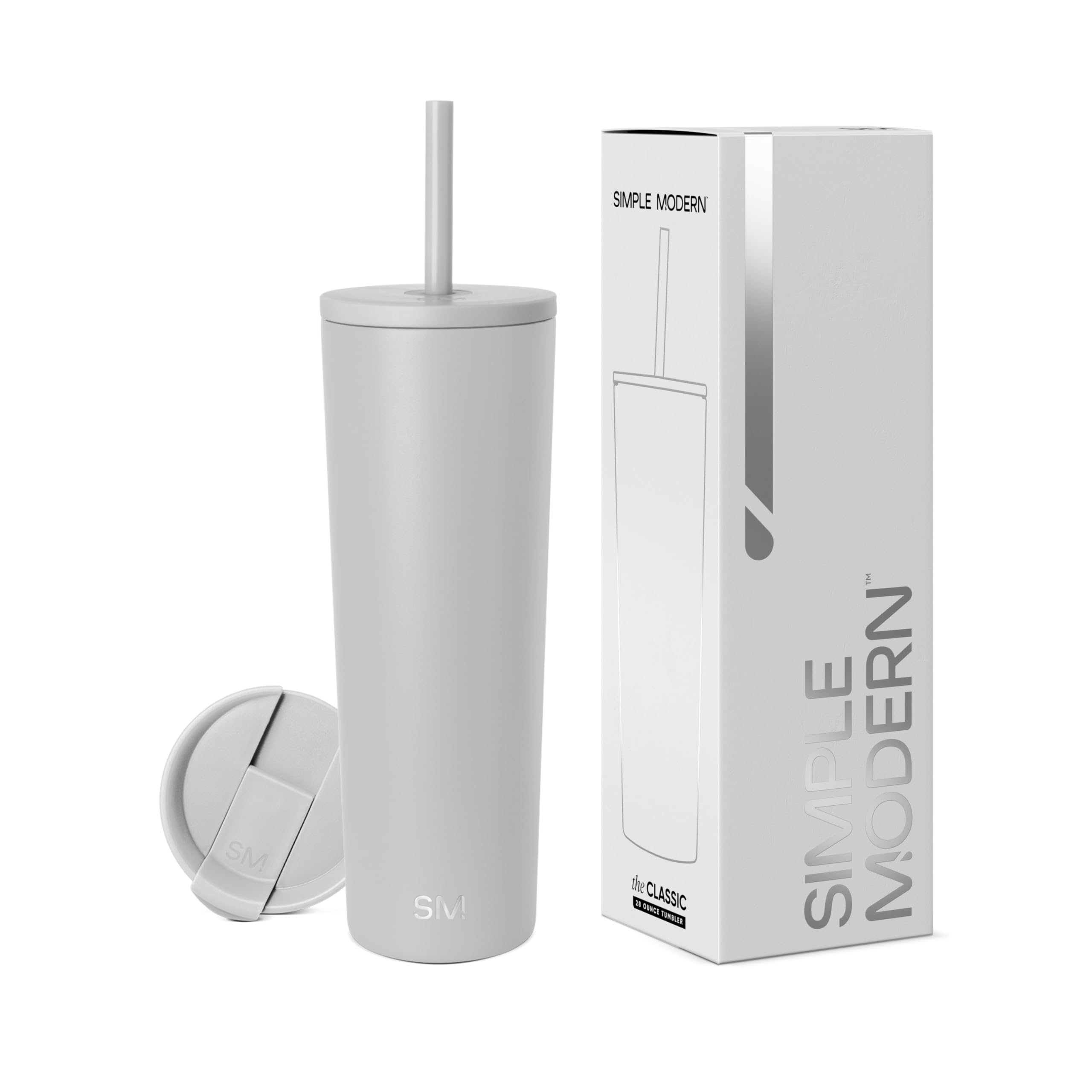 Vaso Aislante Simple Modern Classic De Acero Inoxidable De 28 Oz - Venta Internacional.