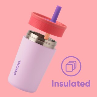 Foto 2 | Botella De Agua Owala Kids Insulation De Acero Inoxidable De 350 Ml - Venta Internacional.