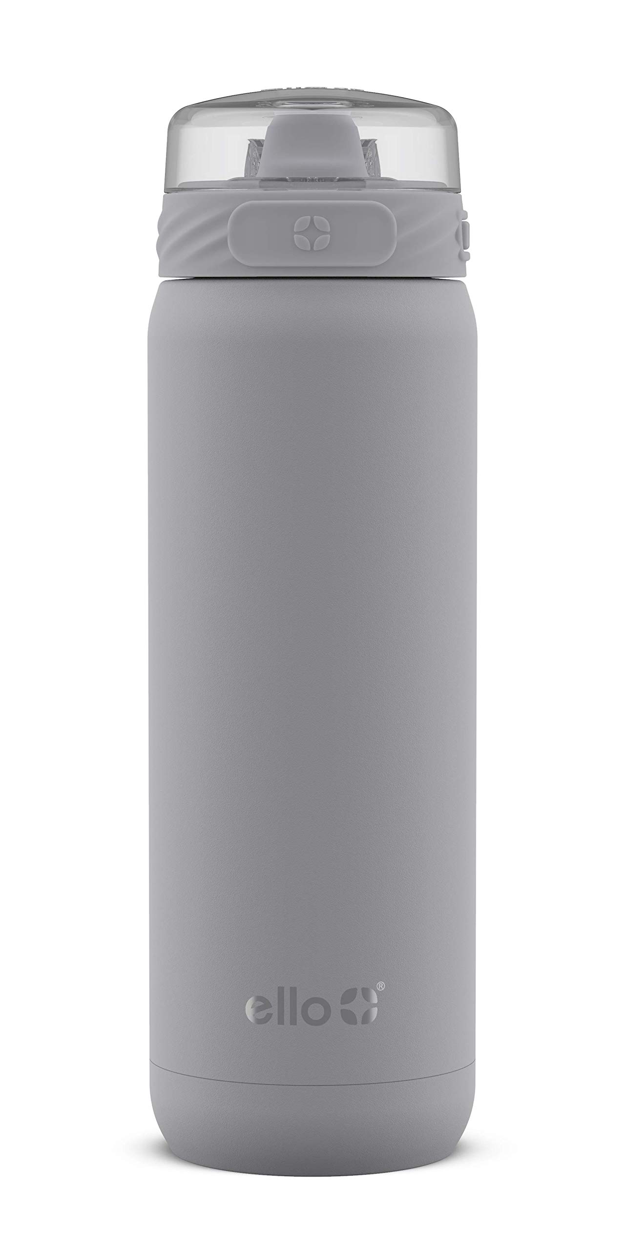 Botella De Agua Ello Cooper De 650 Ml De Acero Inoxidable Con Color Gris Pajizo - Venta Internacional.