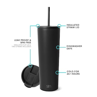 Foto 2 | Vaso Aislante Simple Modern Classic De 828 Ml De Acero Inoxidable - Venta Internacional.