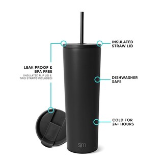 Foto 2 | Vaso Aislante Simple Modern Classic Moonlight 800 Ml - Venta Internacional.