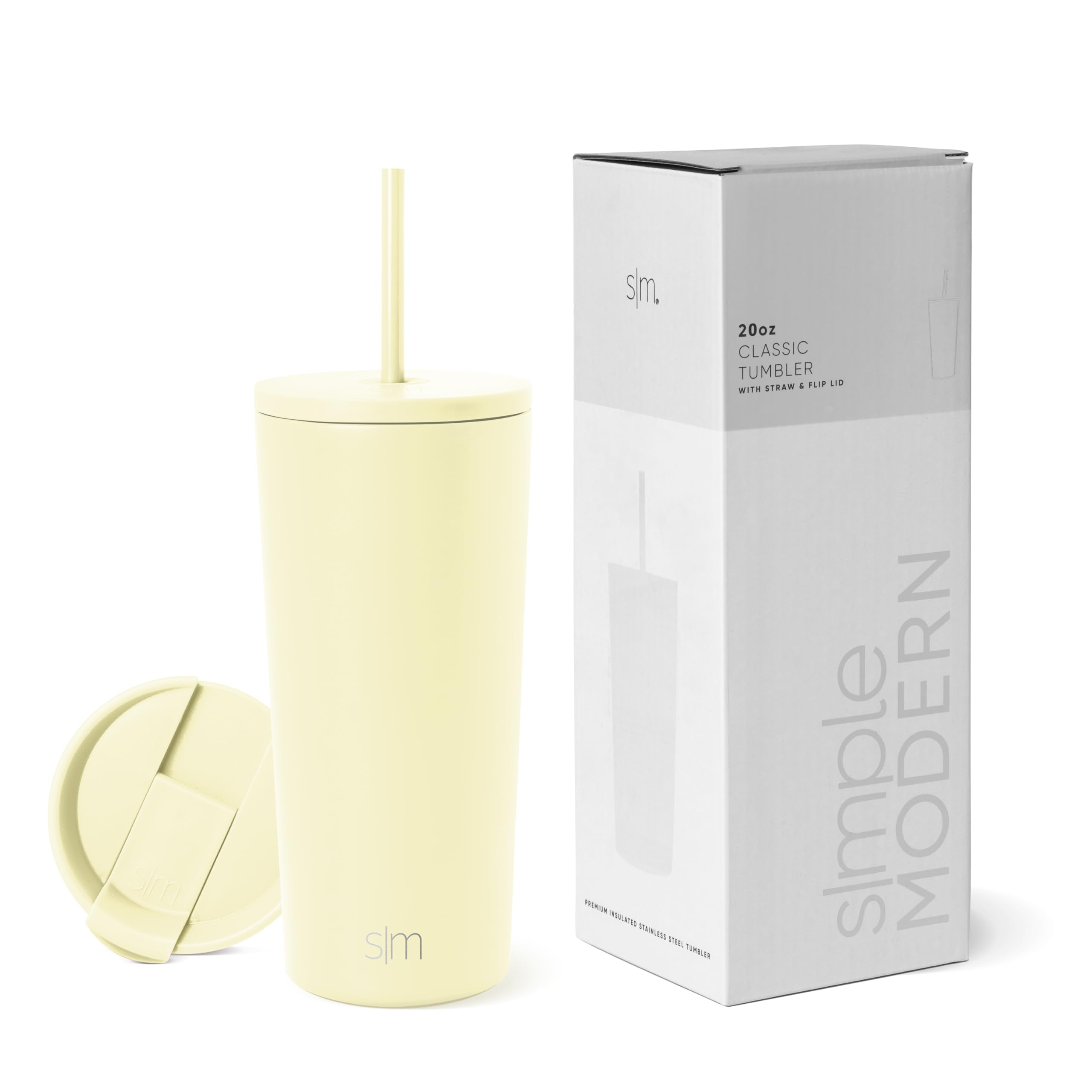 Foto 1 | Vaso Aislante Simple Modern Classic De Acero Inoxidable De 590 Ml - Venta Internacional.