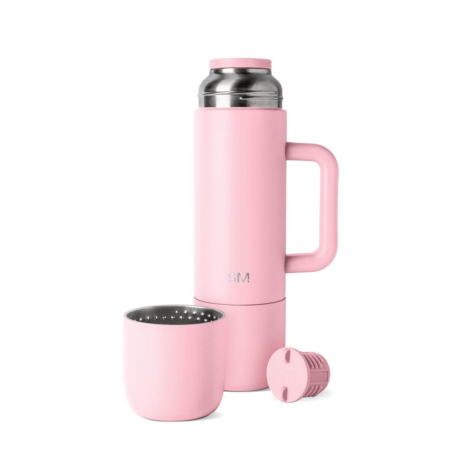 Foto 2 pulgar | Botella Aislante Para Bebidas Calientes Simple Modern Roam De 1 Litro Con 2 Tazas - Venta Internacional.