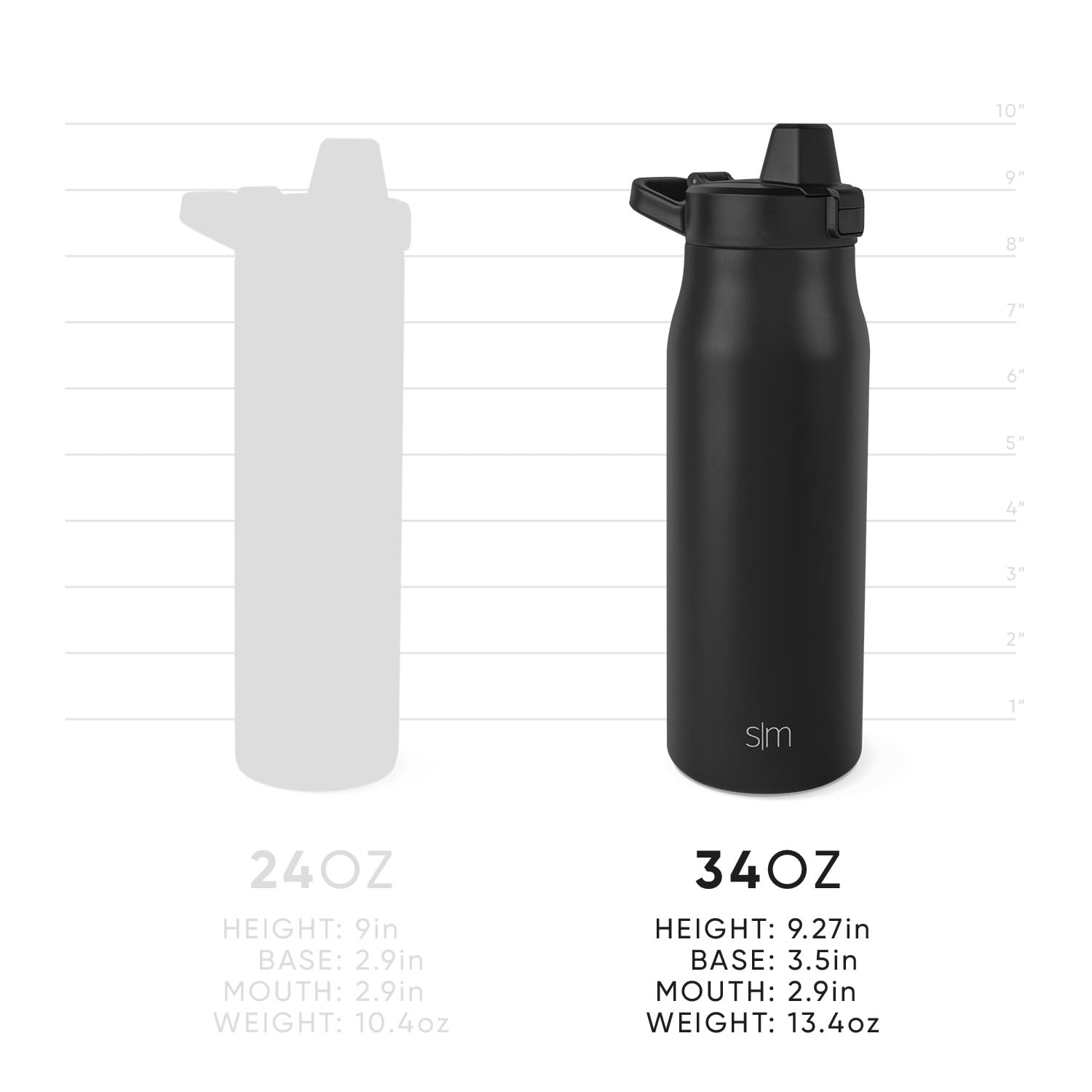 Foto 5 pulgar | Botella De Agua Slumberland, Simple Y Moderna, De Acero Inoxidable Filtrado, 1 Litro - Venta Internacional.