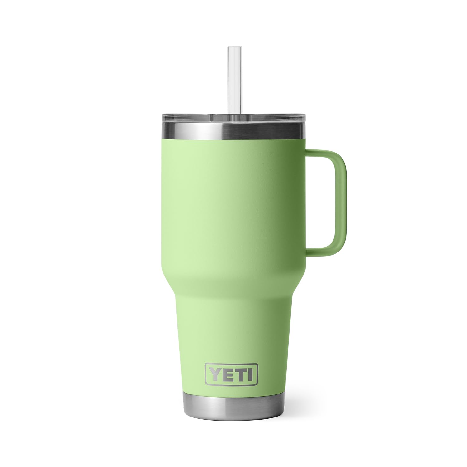 Foto 8 pulgar | Taza Yeti Rambler De 1 Litro Con Tapa De Pajita, Aislada Al Vacío, Inoxidable - Venta Internacional.