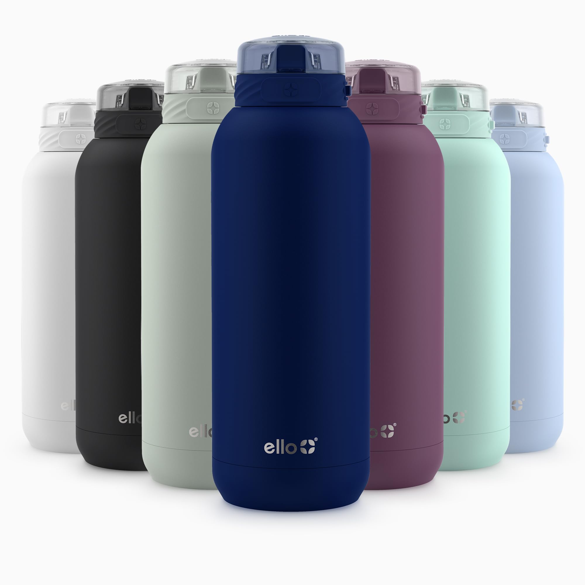 Botella De Agua Ello Cooper De Acero Inoxidable De 1,2 L Con Aislamiento Al Vacío - Venta Internacional.