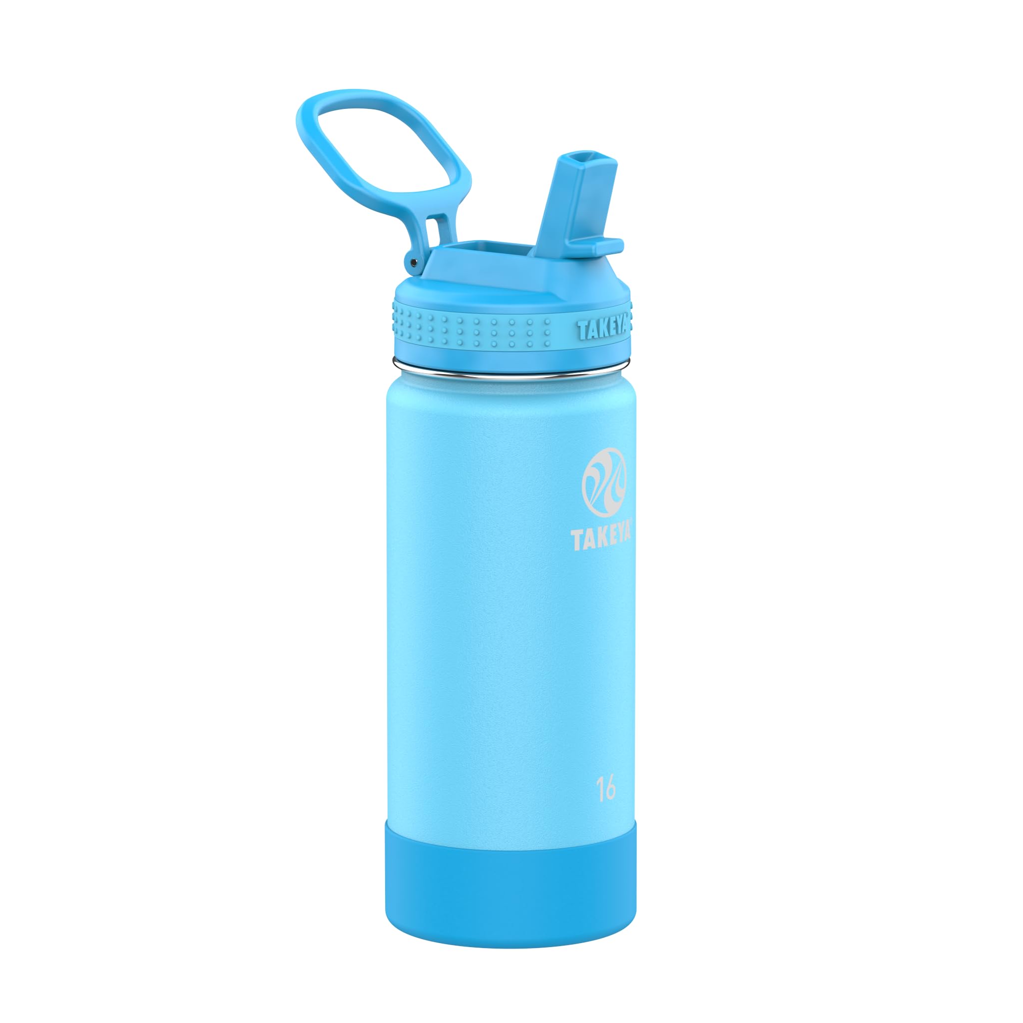 Botella De Agua Takeya Actives Kids Con Aislamiento Al Vacío De 473 Ml - Venta Internacional.