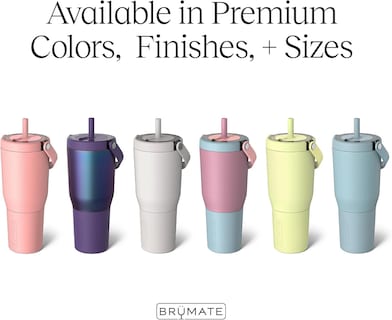Foto 3 | Vaso De Viaje Brümate Resa De 1 Litro, 100% A Prueba De Fugas Con Asa, Color Kiwi - Venta Internacional.