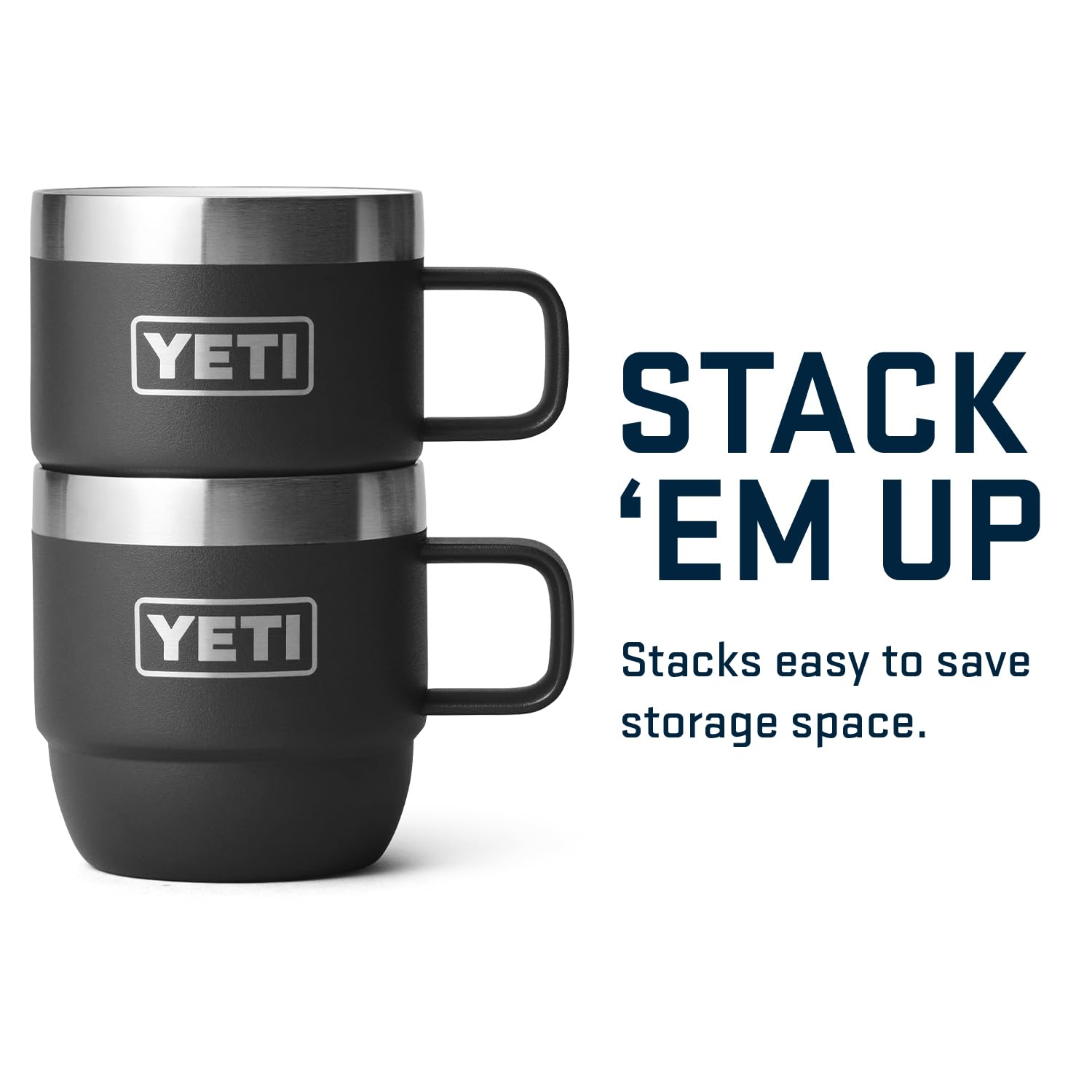 Foto 6 pulgar | Taza Yeti Rambler De Acero Inoxidable Con Aislamiento Al Vacío, 180 Ml, Paquete De 2 Unidades - Venta Internacional.
