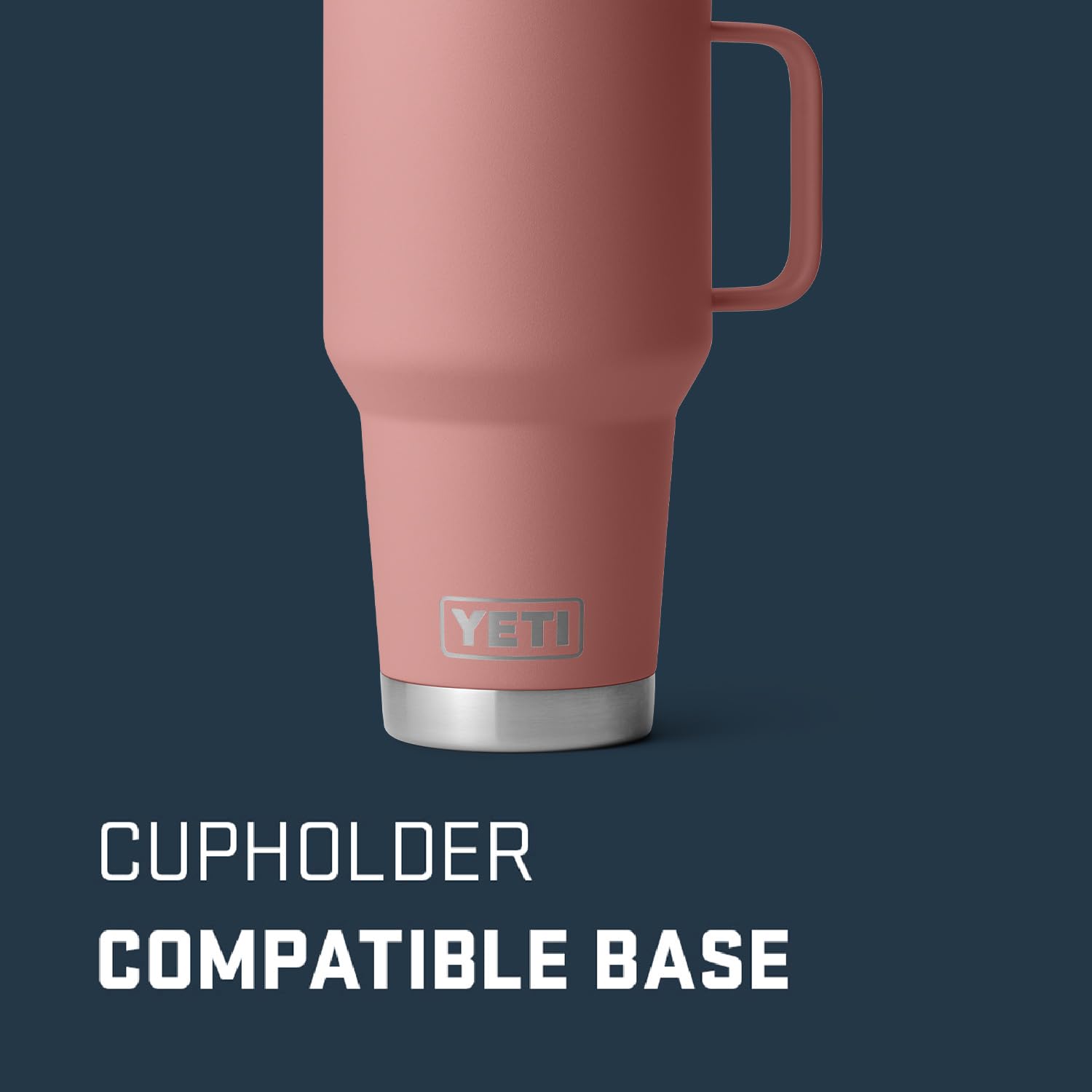 Foto 4 pulgar | Taza De Viaje Yeti Rambler De Acero Inoxidable, 900 Ml, Color Rosa Arenisca - Venta Internacional.
