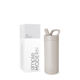 Foto 1 | Botella De Agua Simple Y Moderna Para Niños Con Aislamiento De 480 Ml, Almendra Y Abedul - Venta Internacional.