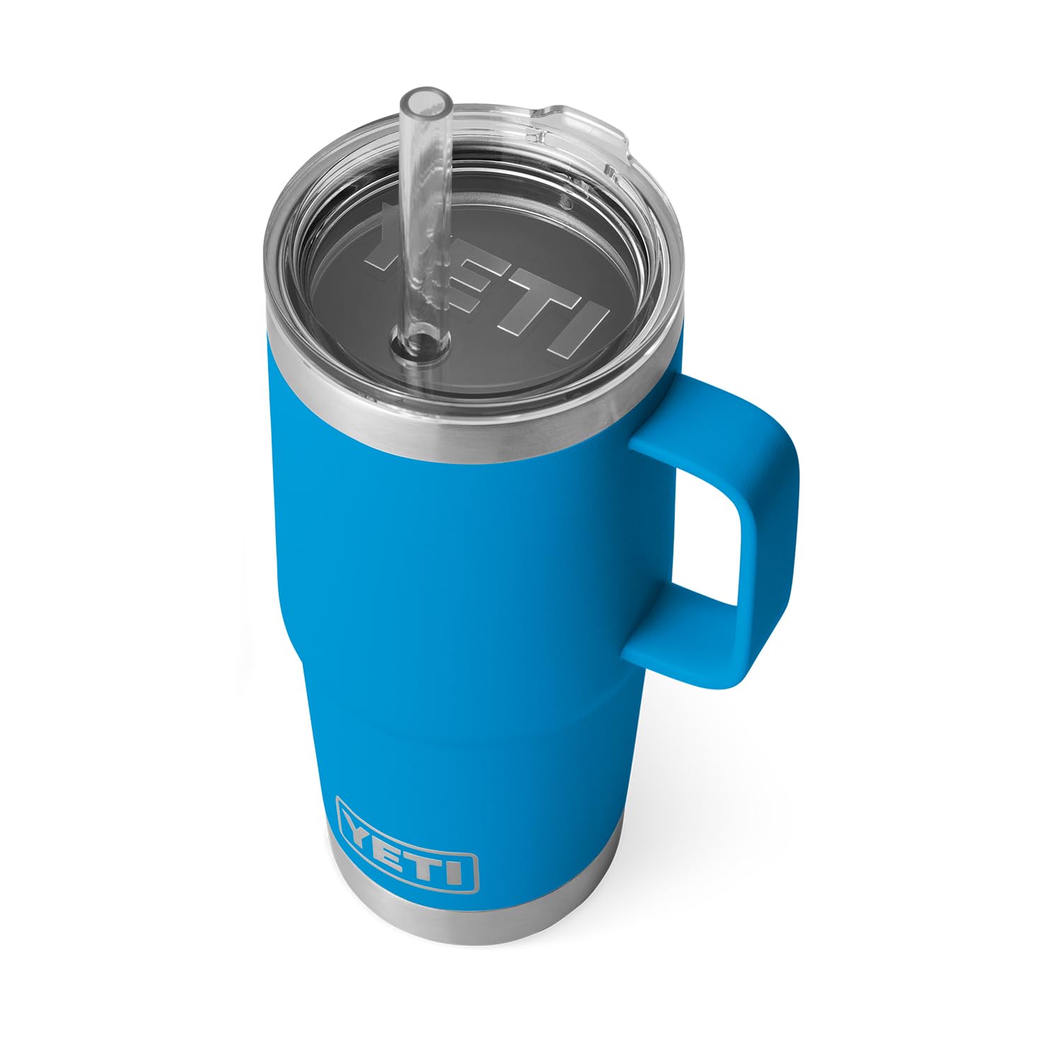 Foto 2 pulgar | Vaso Yeti Rambler De 750 Ml Con Asa Y Tapa Con Pajita, Color Azul - Venta Internacional.
