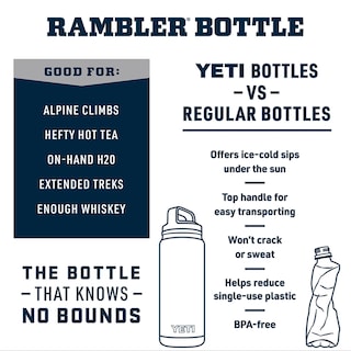 Foto 2 | Botella Yeti Rambler 1.9l De Acero Inoxidable Con Aislamiento Al Vacío - Venta Internacional.