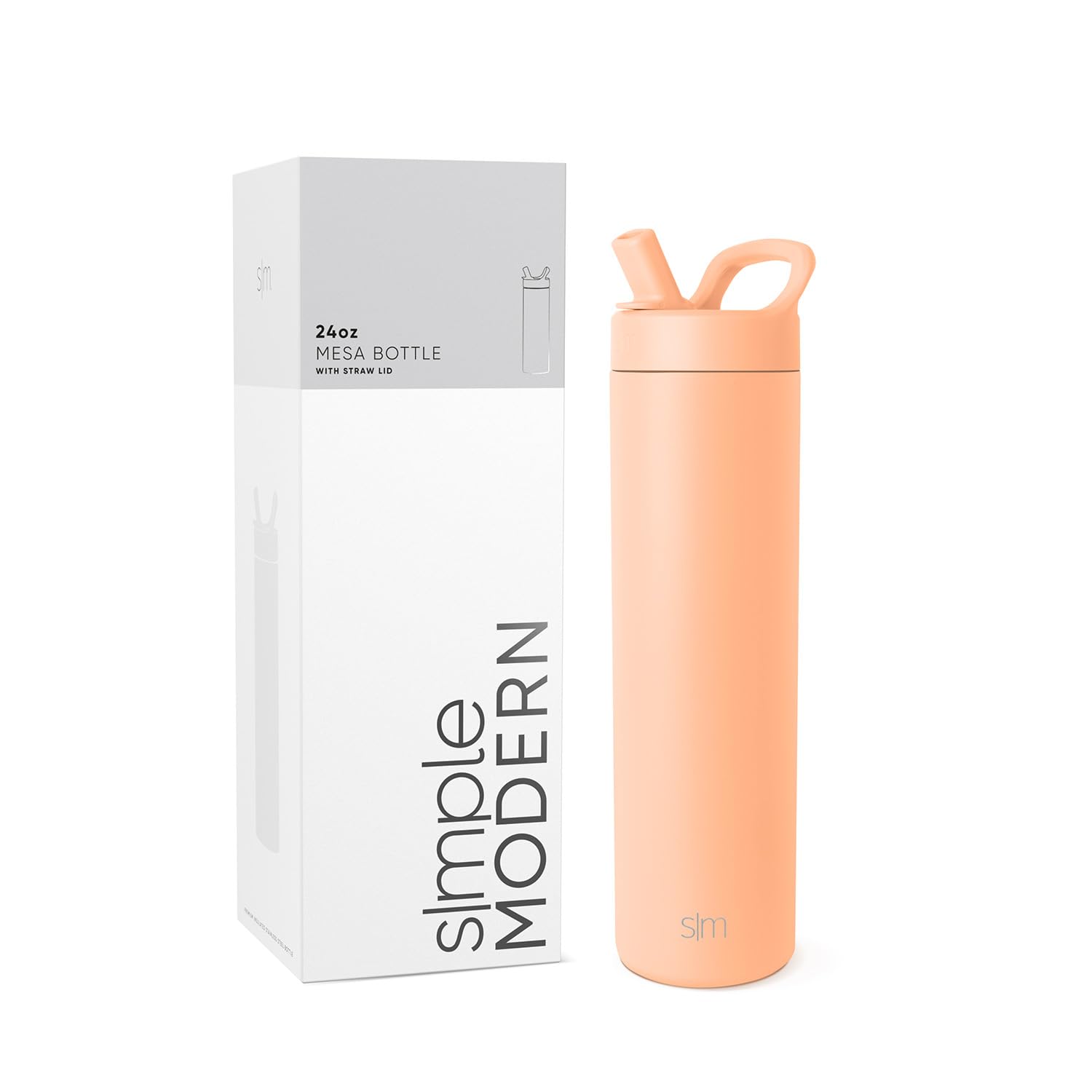 Foto 1 | Botella De Agua Simple Modern Mesa De 700 Ml Con Tapa De Pajita Bellini - Venta Internacional.