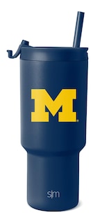 Foto 1 | Vaso Simple Modern Michigan Wolverines De Acero Inoxidable De 900 Ml - Venta Internacional.