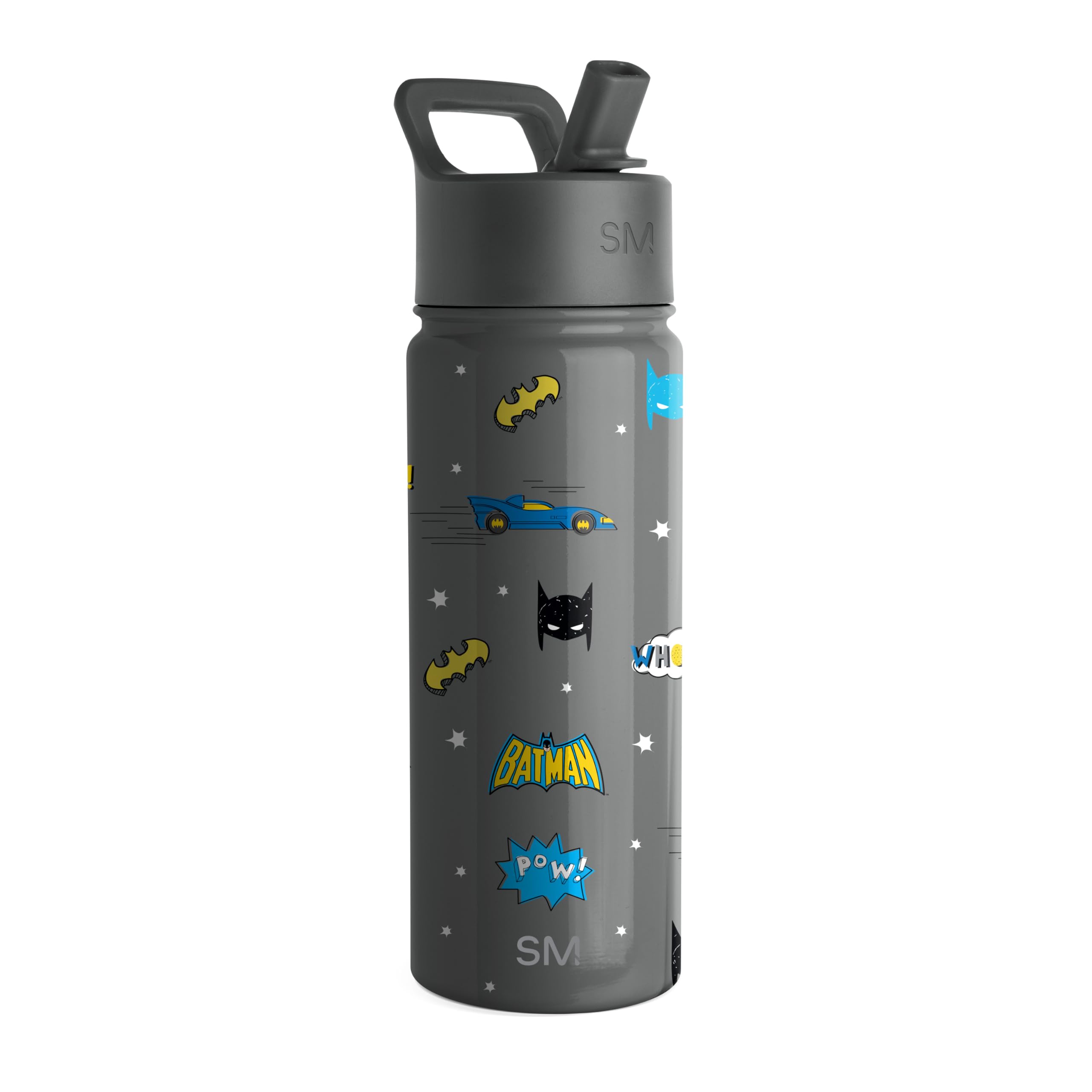 Botella De Agua Simple Modern Dc Comics Batman 500 Ml Kids - Venta Internacional.