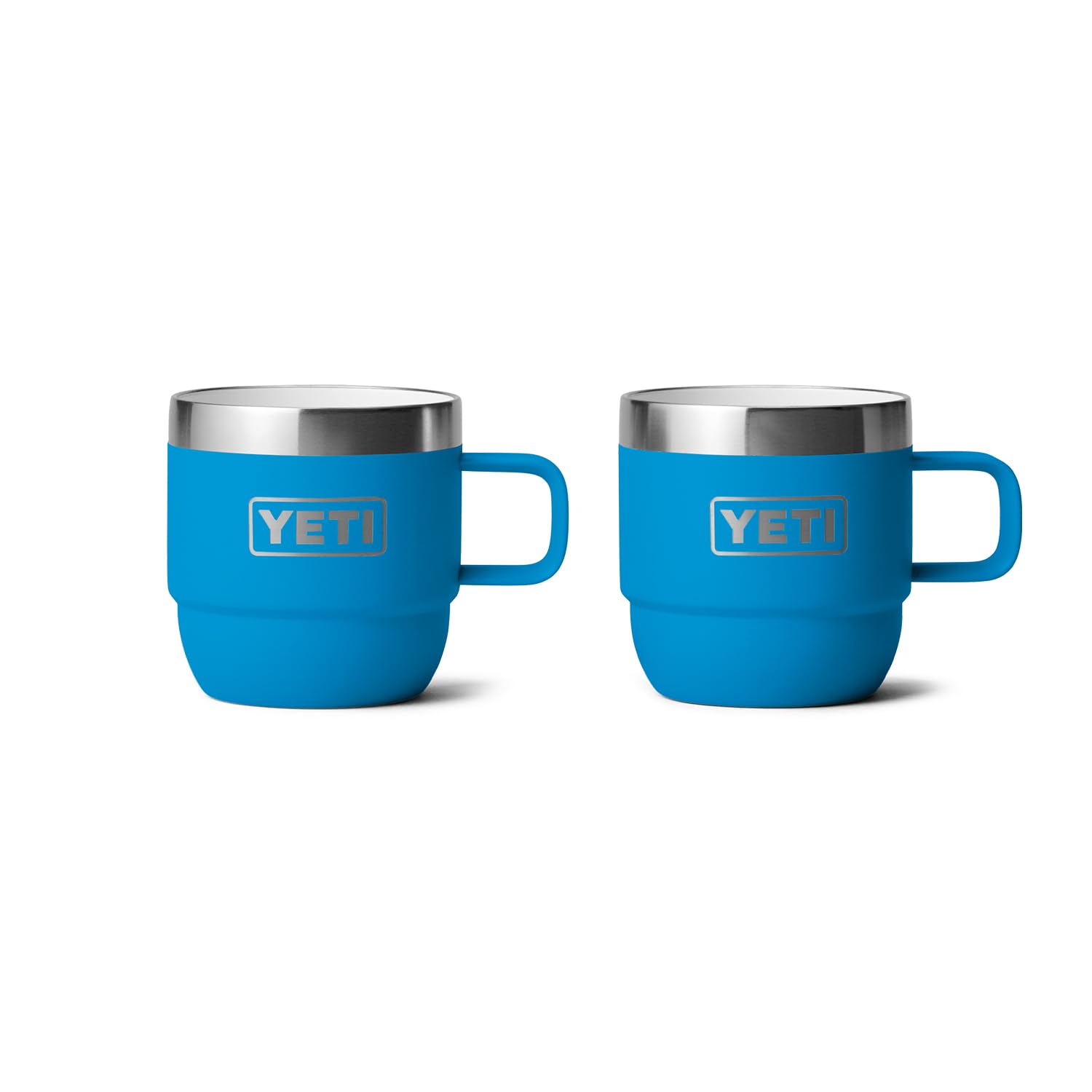 Taza Yeti Rambler De Acero Inoxidable Con Aislamiento Al Vacío, 180 Ml, Paquete De 2 Unidades - Venta Internacional.