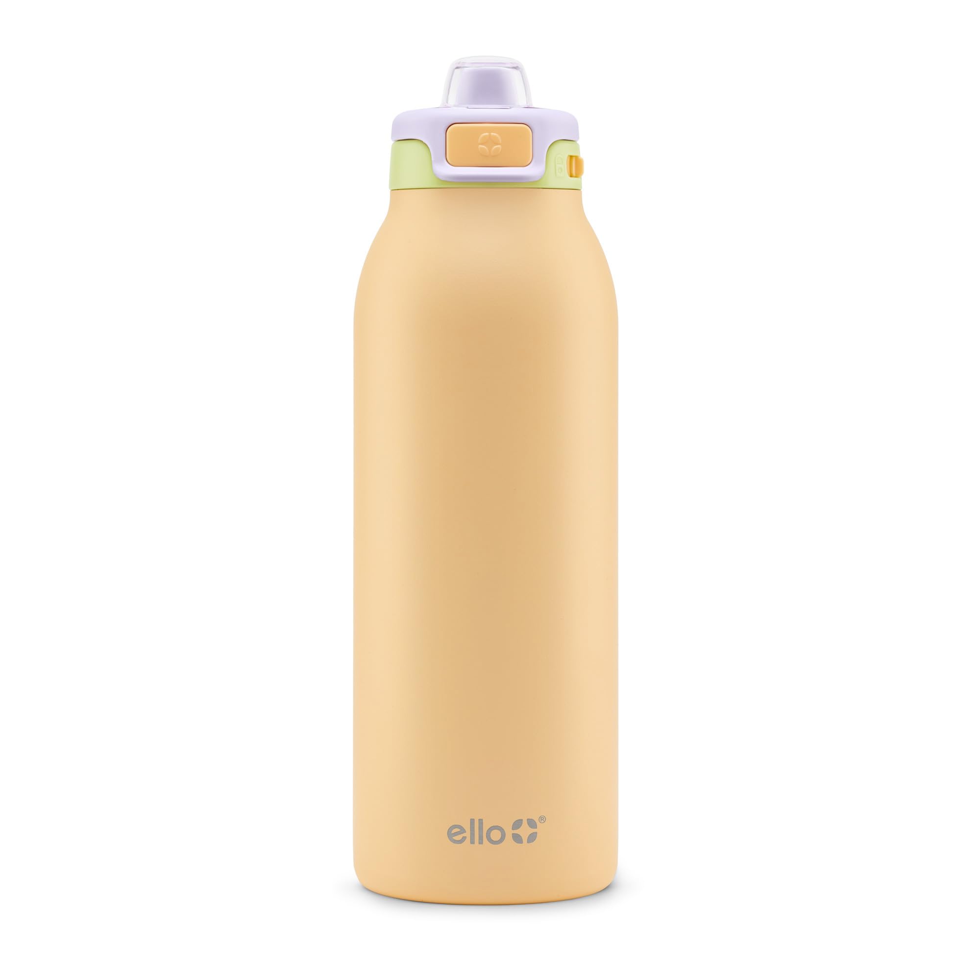Botella De Agua Ello Pop & Fill De Acero Inoxidable Sunset Meadow De 1,2 Litros - Venta Internacional.