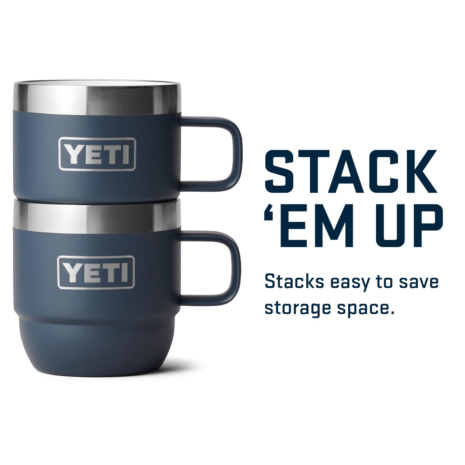 Foto 7 pulgar | Taza Yeti Rambler De Acero Inoxidable Con Aislamiento Al Vacío, 180 Ml, Paquete De 2 Unidades - Venta Internacional.