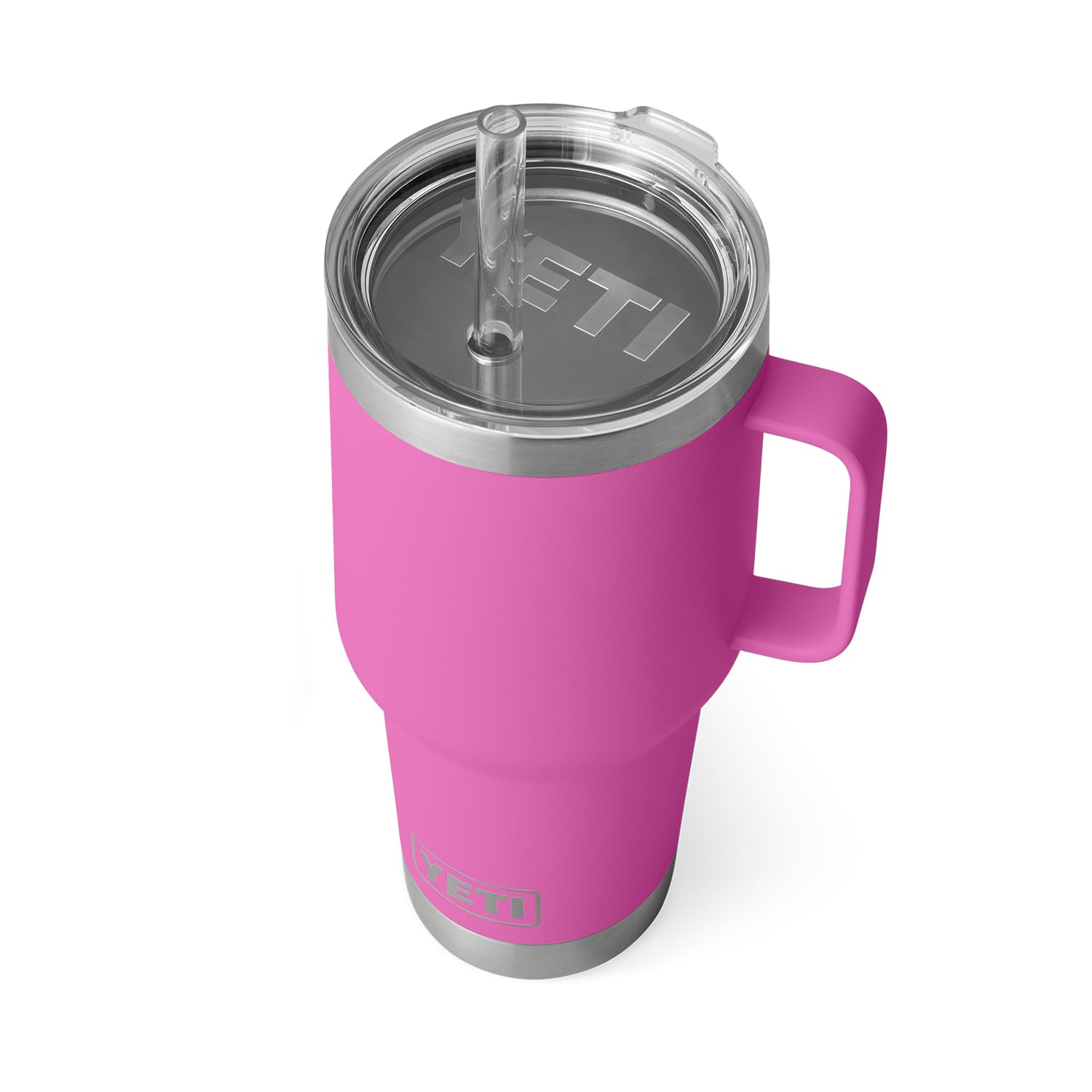 Taza Yeti Rambler De 1 Litro Con Tapa De Pajita, Aislada Al Vacío, Inoxidable - Venta Internacional.