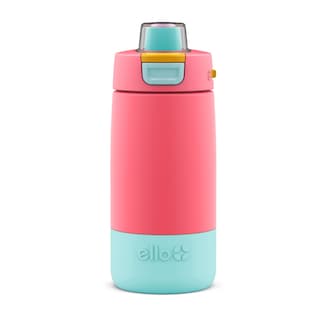 Foto 1 | Botella De Agua Ello Kids Colby De Acero Inoxidable, 350 Ml, Color Coral - Venta Internacional.