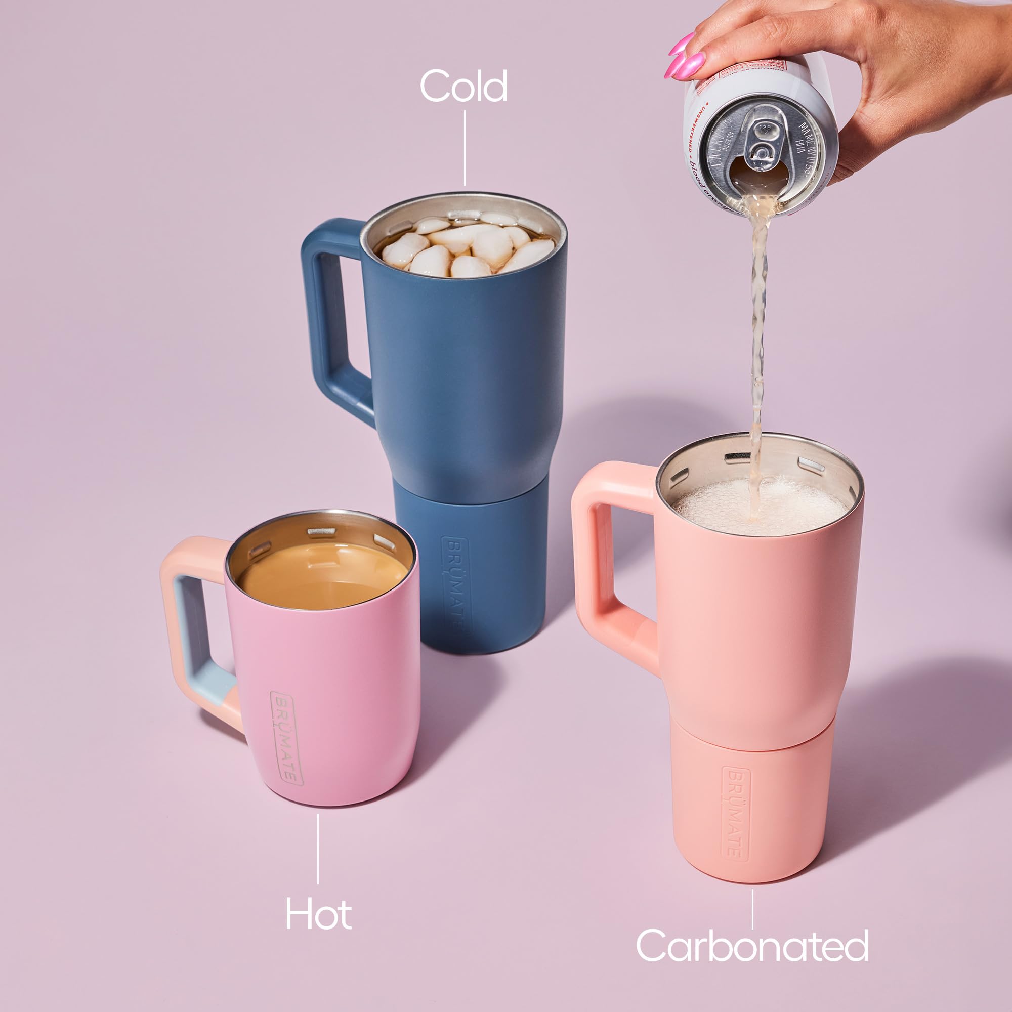Foto 6 | Taza De Café Brümate Müv De Acero Inoxidable De 1 Litro Con Asa Y Tapa - Venta Internacional.