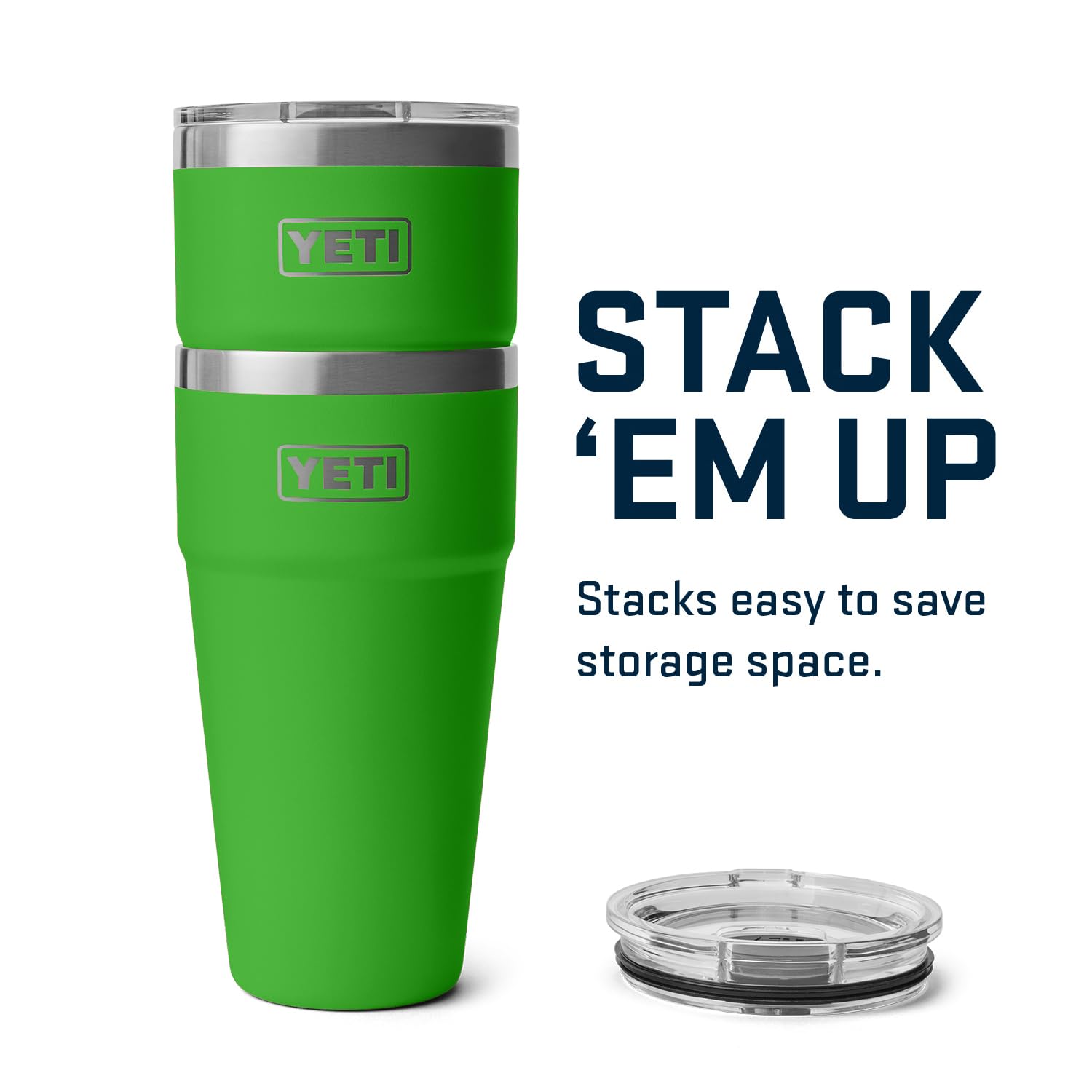 Foto 7 pulgar | Vaso Yeti Rambler 887ml Apilable De Acero Inoxidable - Venta Internacional.