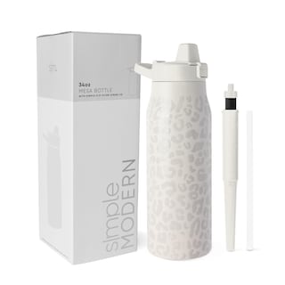 Foto 1 | Botella De Agua Simple Moderna Filtrada De Acero Inoxidable Con Aislamiento De 1 Litro - Venta Internacional.