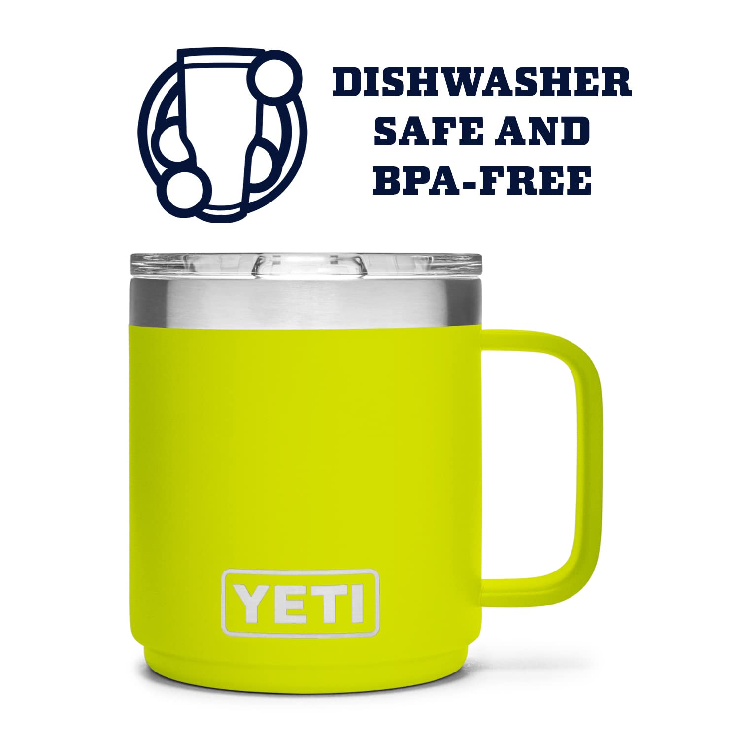 Foto 6 pulgar | Taza Yeti Rambler De Acero Inoxidable Con Aislamiento Al Vacío De 300 Ml - Venta Internacional.