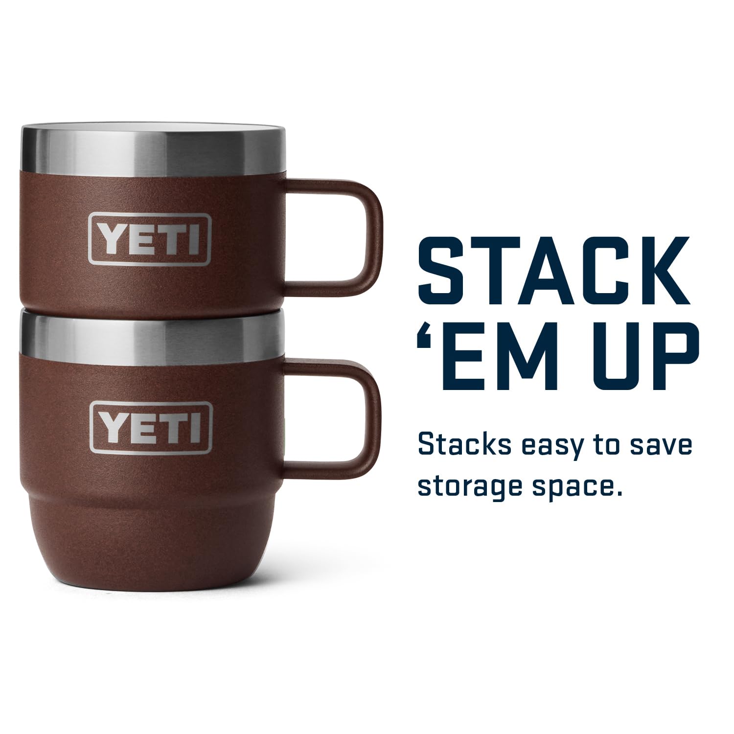 Foto 6 pulgar | Taza Yeti Rambler De Acero Inoxidable Con Aislamiento Al Vacío, 180 Ml, Paquete De 2 Unidades - Venta Internacional.