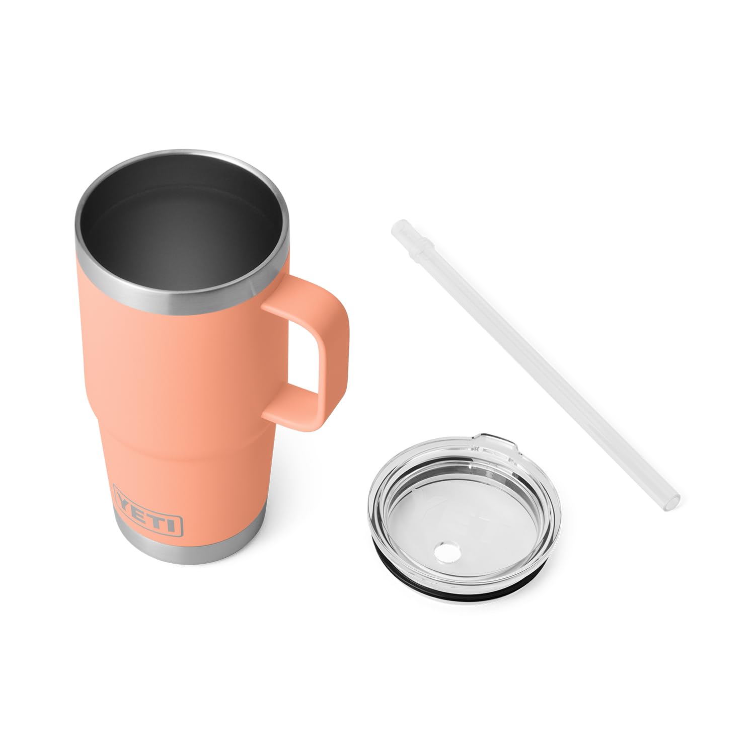 Foto 5 pulgar | Taza Yeti Rambler De 750 Ml Con Tapa De Pajita De Acero Con Aislamiento Al Vacío - Venta Internacional.