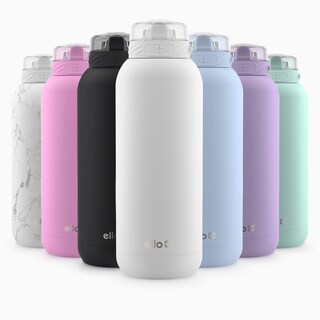 Foto 1 | Botella De Agua Ello Cooper Kids 530 Ml De Acero Inoxidable Blanca - Venta Internacional.