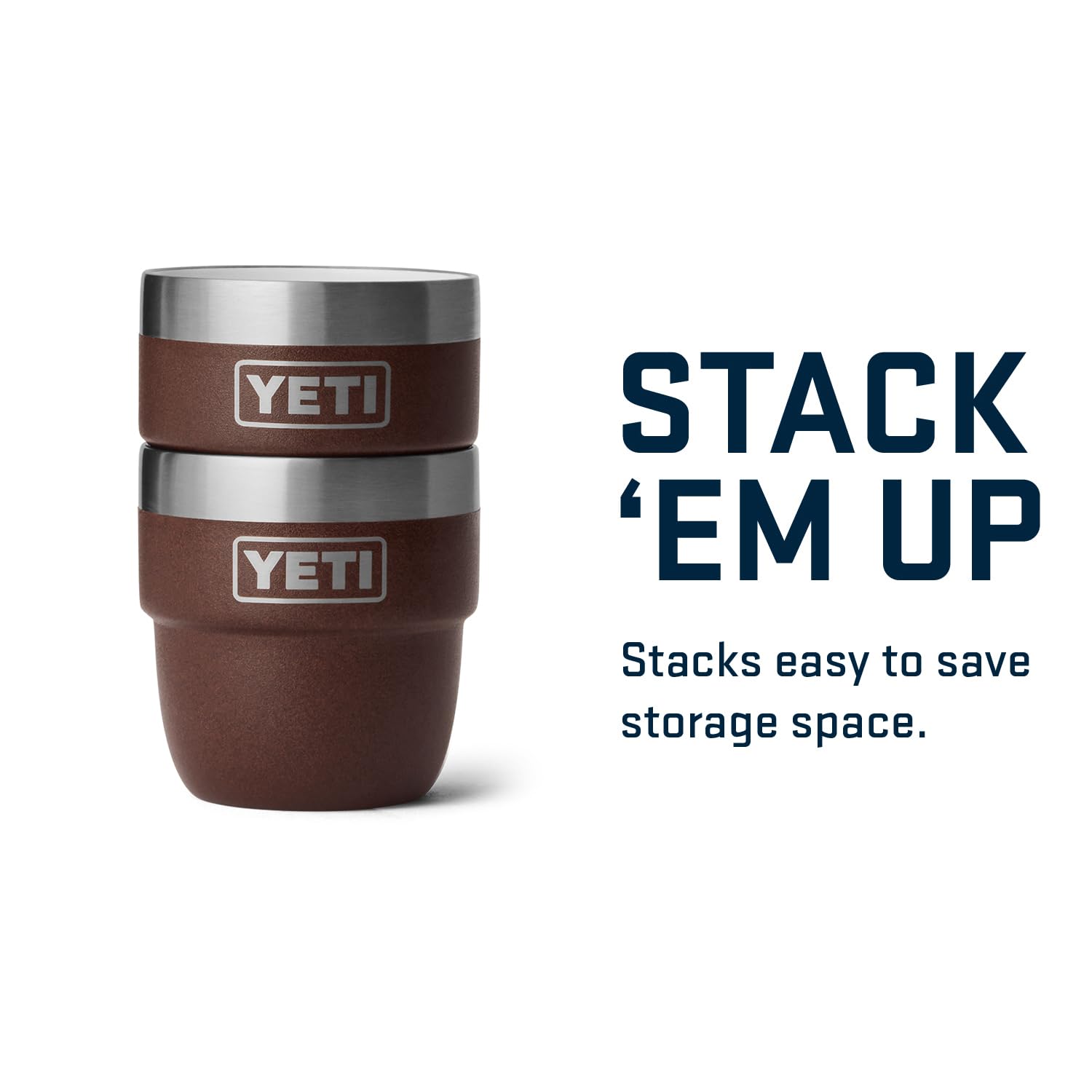 Foto 6 pulgar | Taza Yeti Rambler De Acero Inoxidable Con Aislamiento Al Vacío De 120 Ml, Paquete De 2 - Venta Internacional.