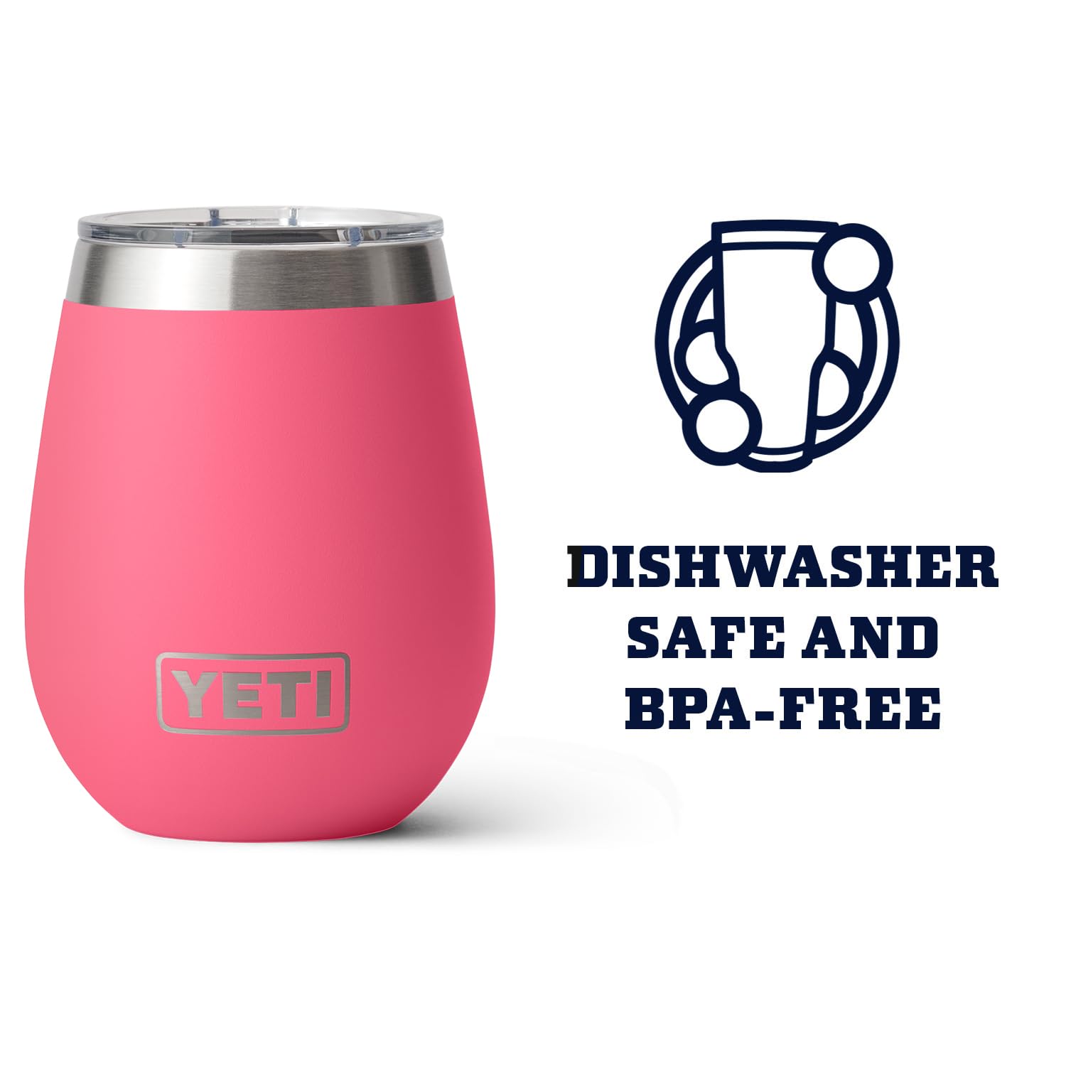 Foto 4 pulgar | Vaso De Vino Yeti Rambler, 300 Ml, Con Aislamiento Al Vacío, Acero Inoxidable - Venta Internacional.