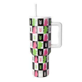 Foto 1 | Vaso Simple Modern Wicked De 1,2 L Con Asa Y Tapa Con Pajita - Venta Internacional.