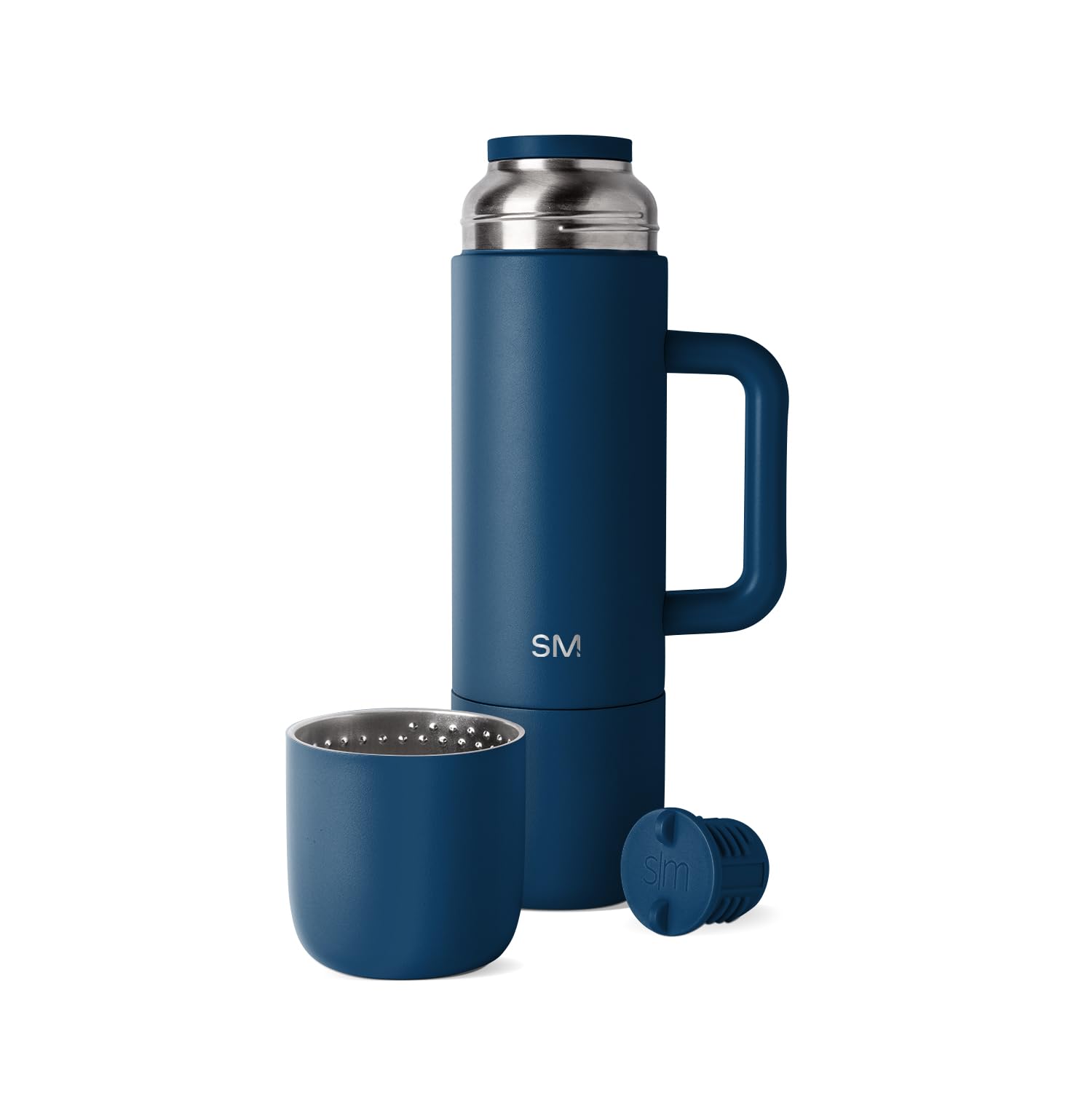 Botella Aislante Para Bebidas Calientes Simple Modern Roam De 1 Litro Con 2 Tazas - Venta Internacional.