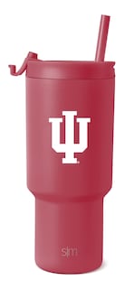 Foto 1 | Vaso Simple Y Moderno Indiana Hoosiers De Acero Inoxidable De 900 Ml - Venta Internacional.