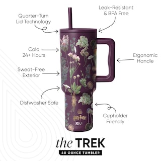 Foto 2 | Vaso Sencillo Y Moderno De Acero Inoxidable Harry Potter Trek, 1183 Ml - Venta Internacional.