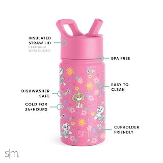 Foto 2 | Botella De Agua Simple Y Moderna De Paw Patrol Kids, 414 Ml, Acero Inoxidable - Venta Internacional.
