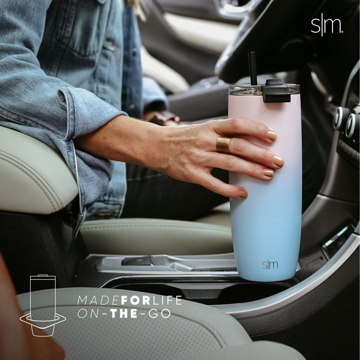 Foto 5 | Taza De Café De Viaje Simple Modern Voyager 470 Ml - Venta Internacional.