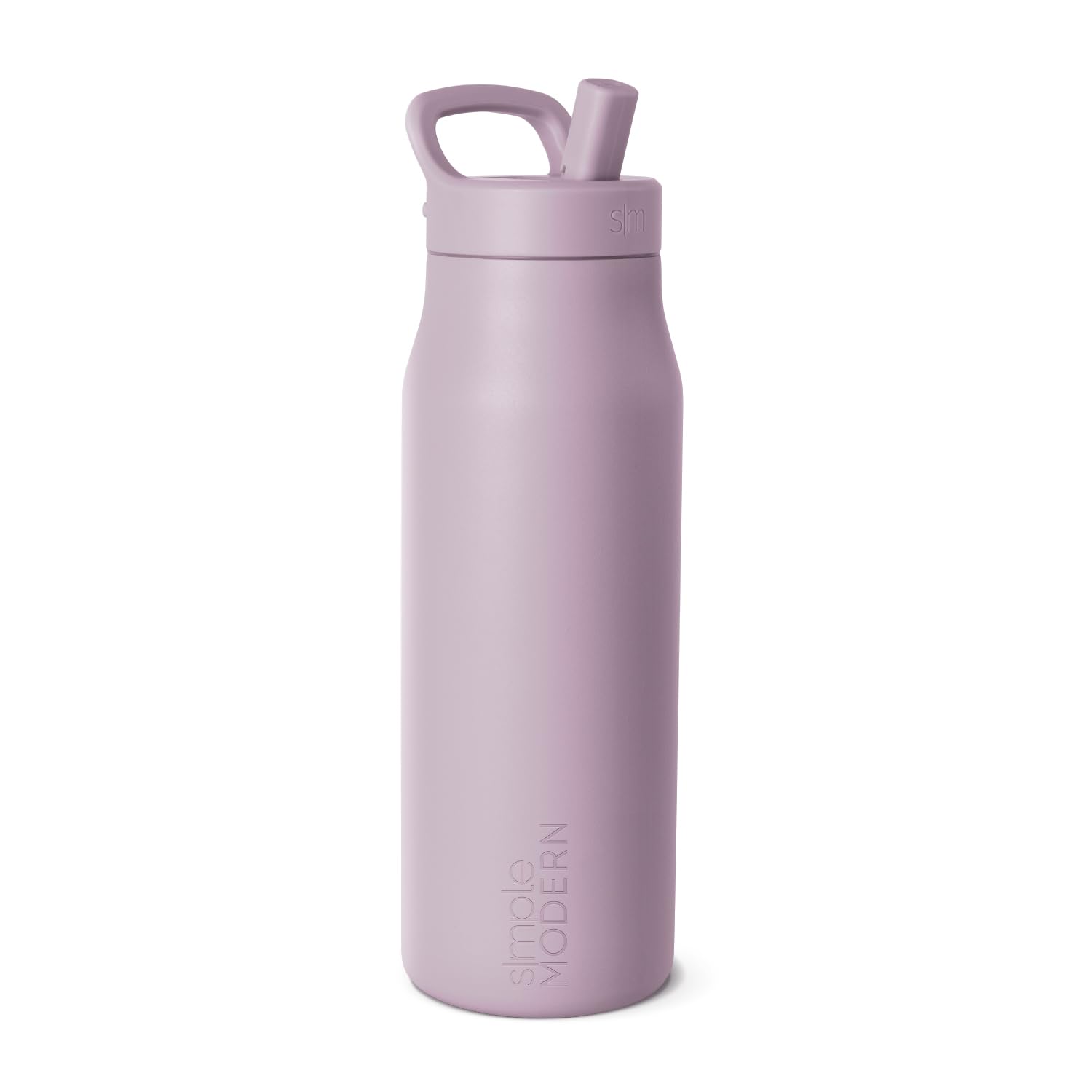 Botella De Agua Simple Modern Mesa Signature Lavender Mist De 1 Litro - Venta Internacional.