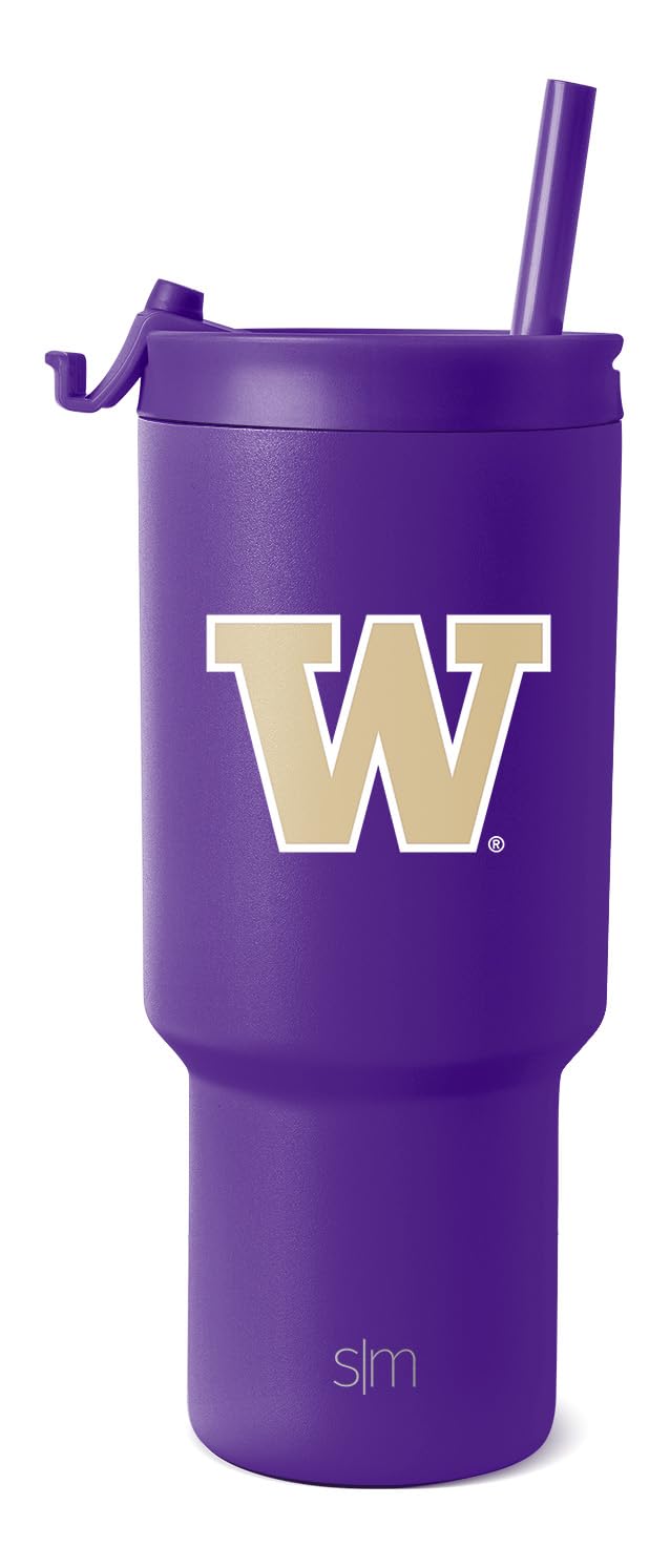 Washington Huskies Tumbler Simple Modern Con Licencia Oficial - Venta Internacional.