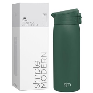 Foto 1 | Taza De Café Thermos Travel, Sencilla Y Moderna, Kona, 470 Ml Forest - Venta Internacional.