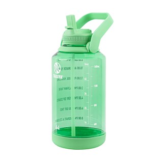 Foto 1 | Botella De Agua Takeya Motivational De 1,9 L Con Tapa De Pajita, Color Pistacho - Venta Internacional.