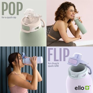 Foto 4 | Botella De Agua Ello Pop & Fill De Acero Inoxidable Raincloud De 650 Ml - Venta Internacional.