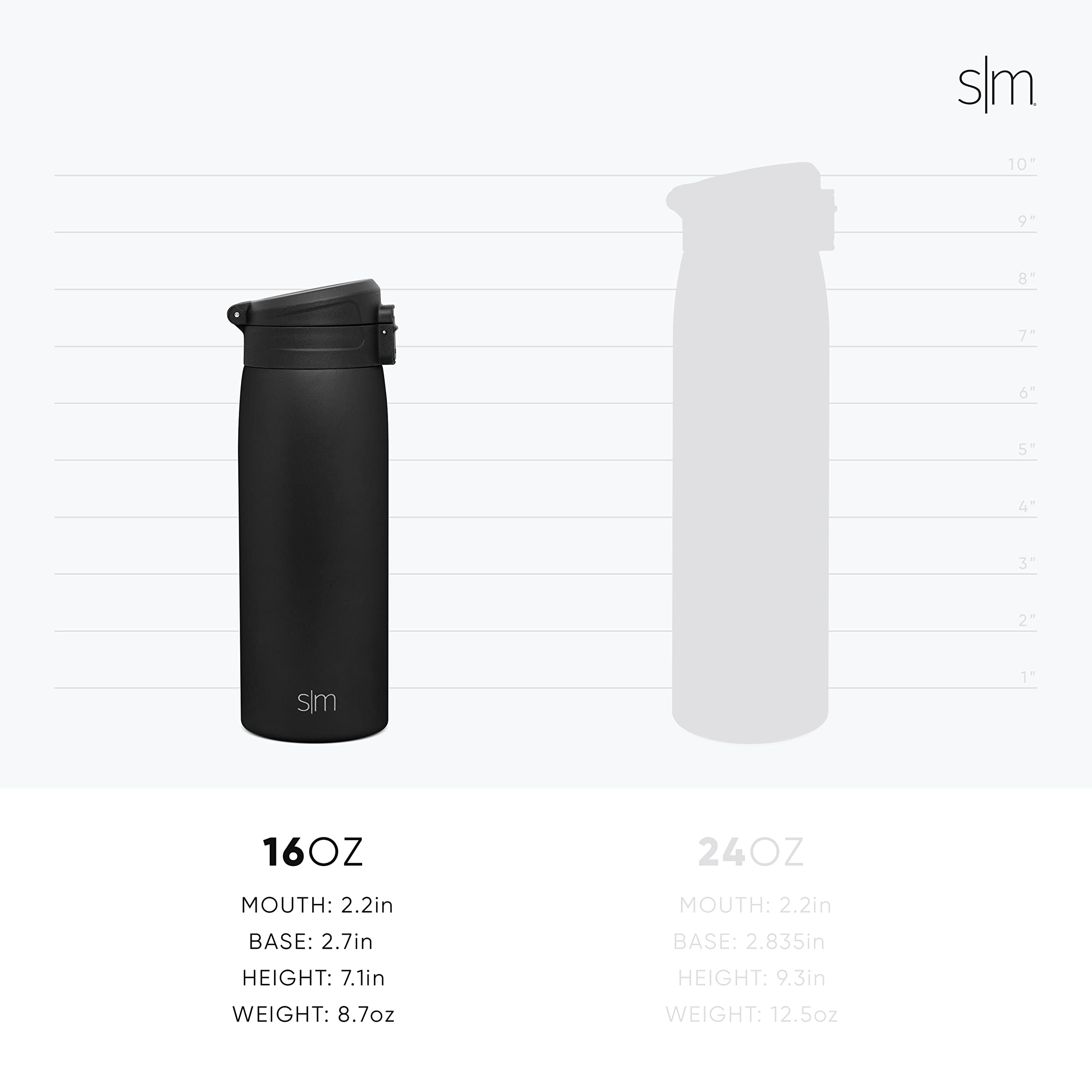 Foto 7 pulgar | Taza De Café Thermos Travel, Sencilla Y Moderna, Kona, 473 Ml, Moonlight - Venta Internacional.