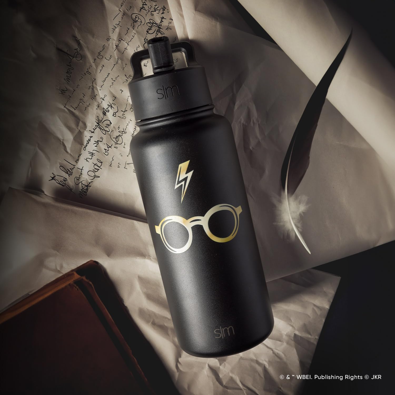 Foto 3 pulgar | Botella De Agua Sencilla Y Moderna De Harry Potter De 950 Ml Con Tapa De Pajita - Venta Internacional.