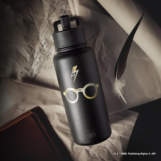 Foto 2 | Botella De Agua Sencilla Y Moderna De Harry Potter De 950 Ml Con Tapa De Pajita - Venta Internacional.